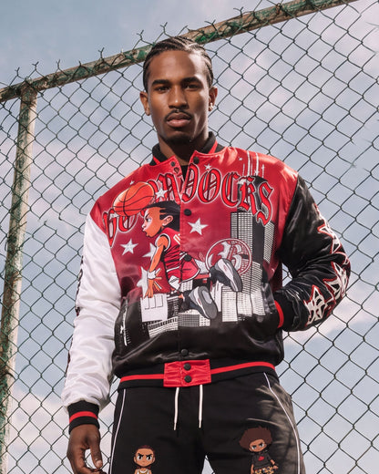 The Boondocks Riley “No Easy Buckets” Varsity Jacket