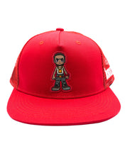 Load image into Gallery viewer, The Boondocks Riley Red Snapback Hat
