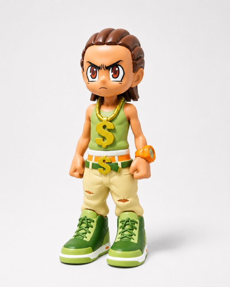 Riley figure, Camo colorway